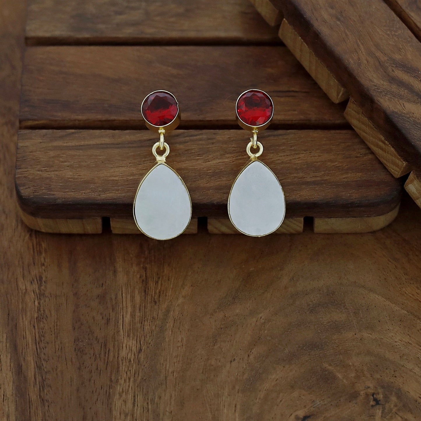 MOP Drop Earrings